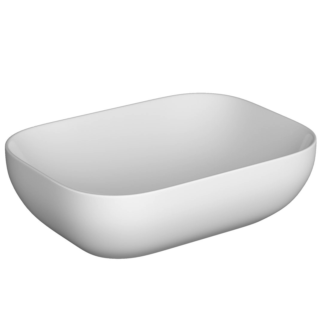 TableTop WashBasin in Rounded Rectangle shape