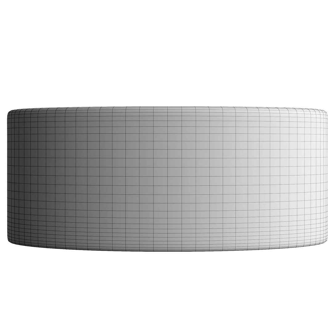 TableTop WashBasin in rounded rectangle shape