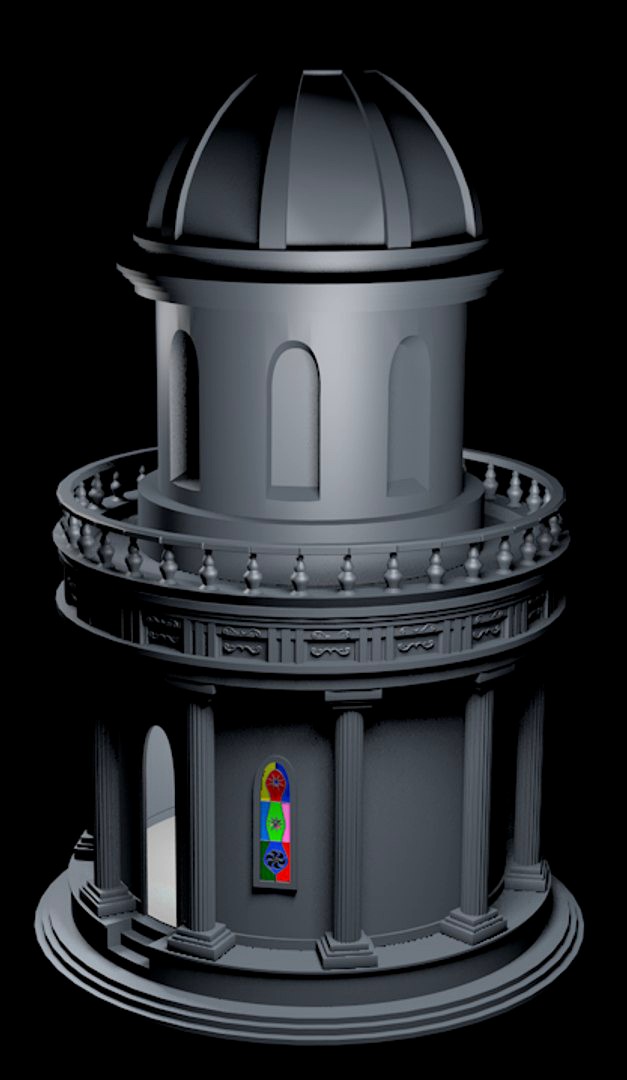 Temple tower