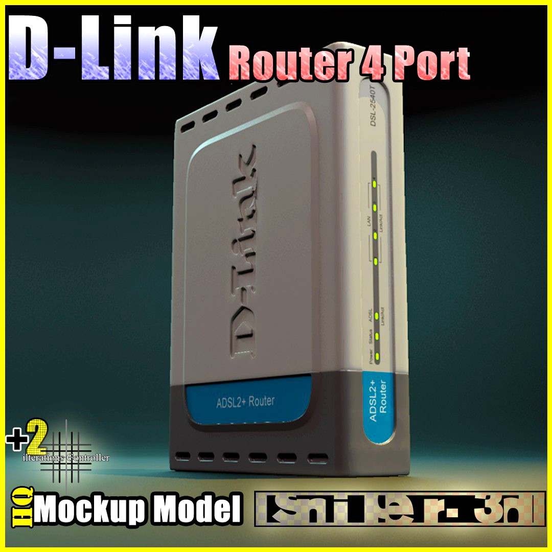 D-Link Router 4 Port