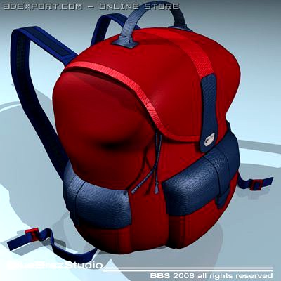 Backpack 3D Model