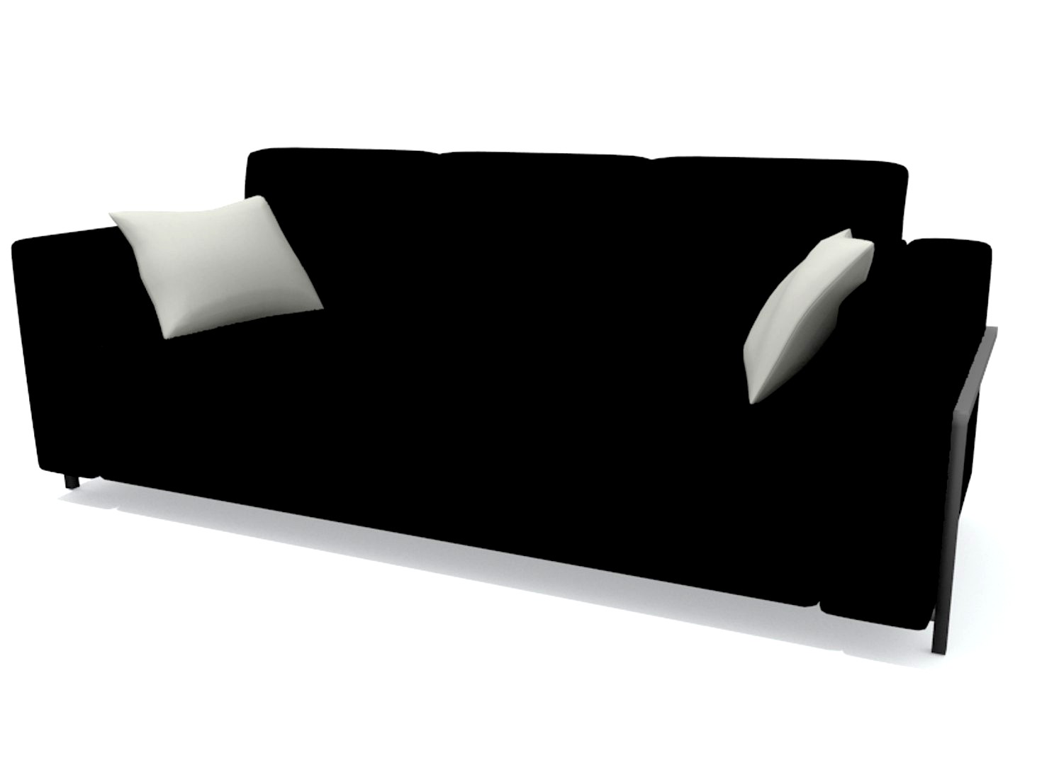 Stylish Black Sofa