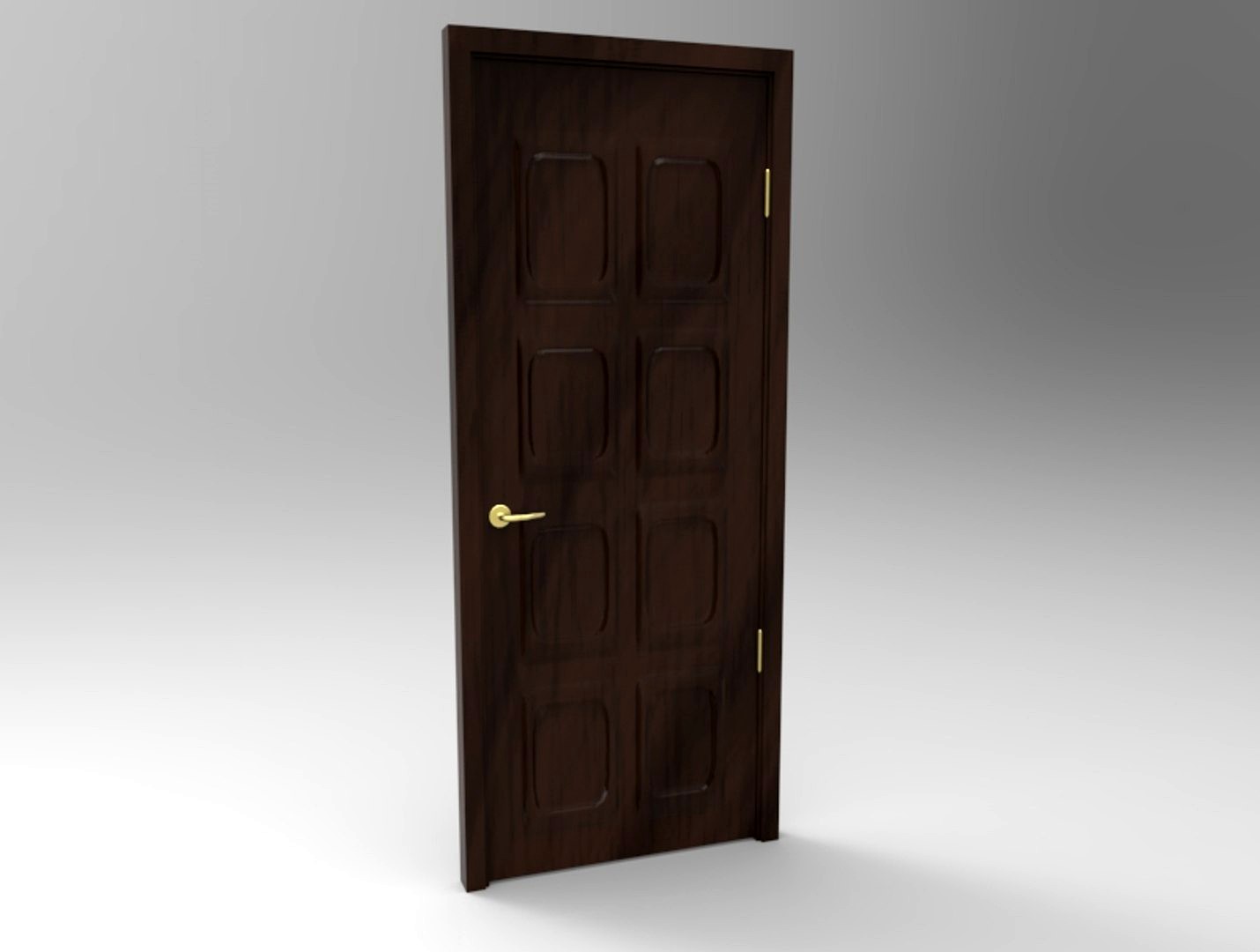 Door with Knob