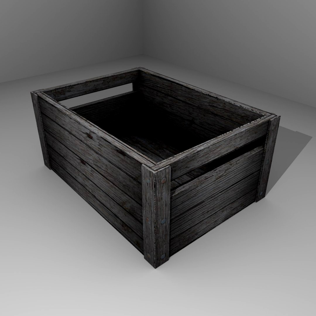 Wooden crate