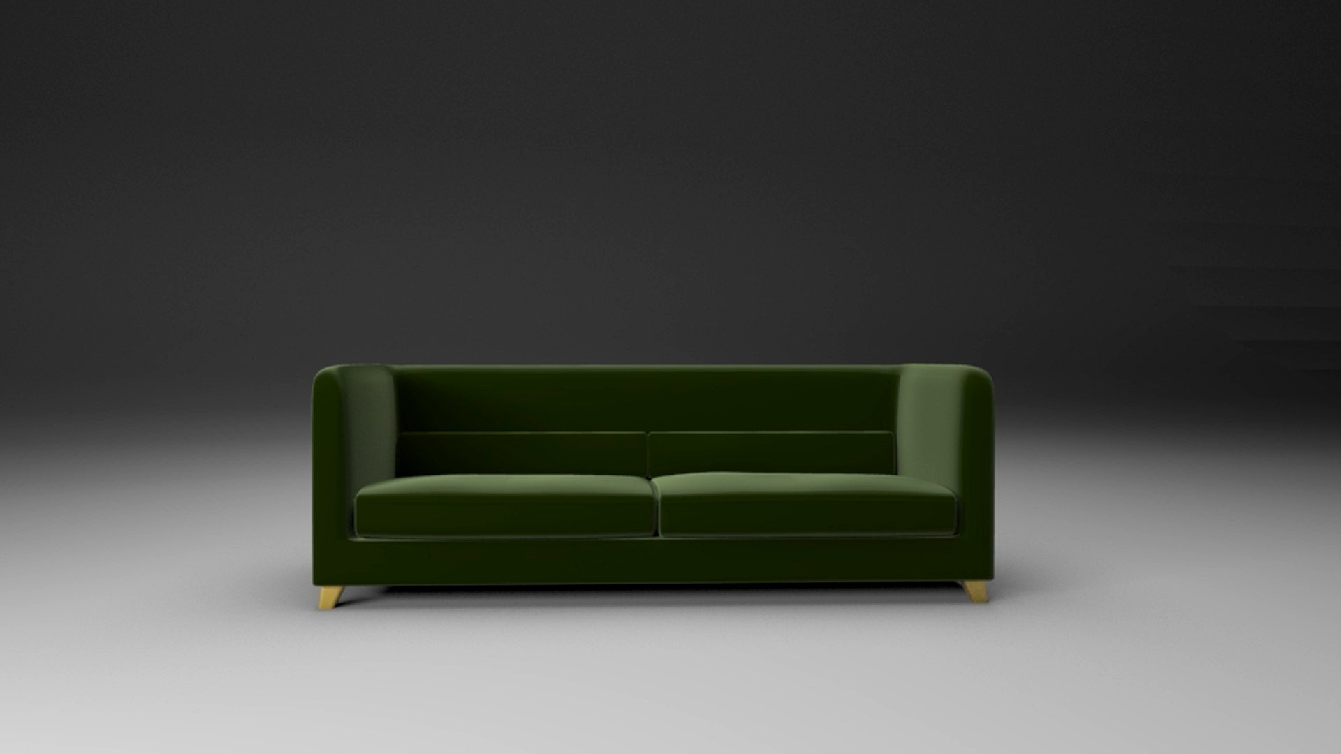 Suede Couch