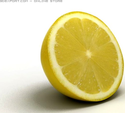 Lemon half 3D Model