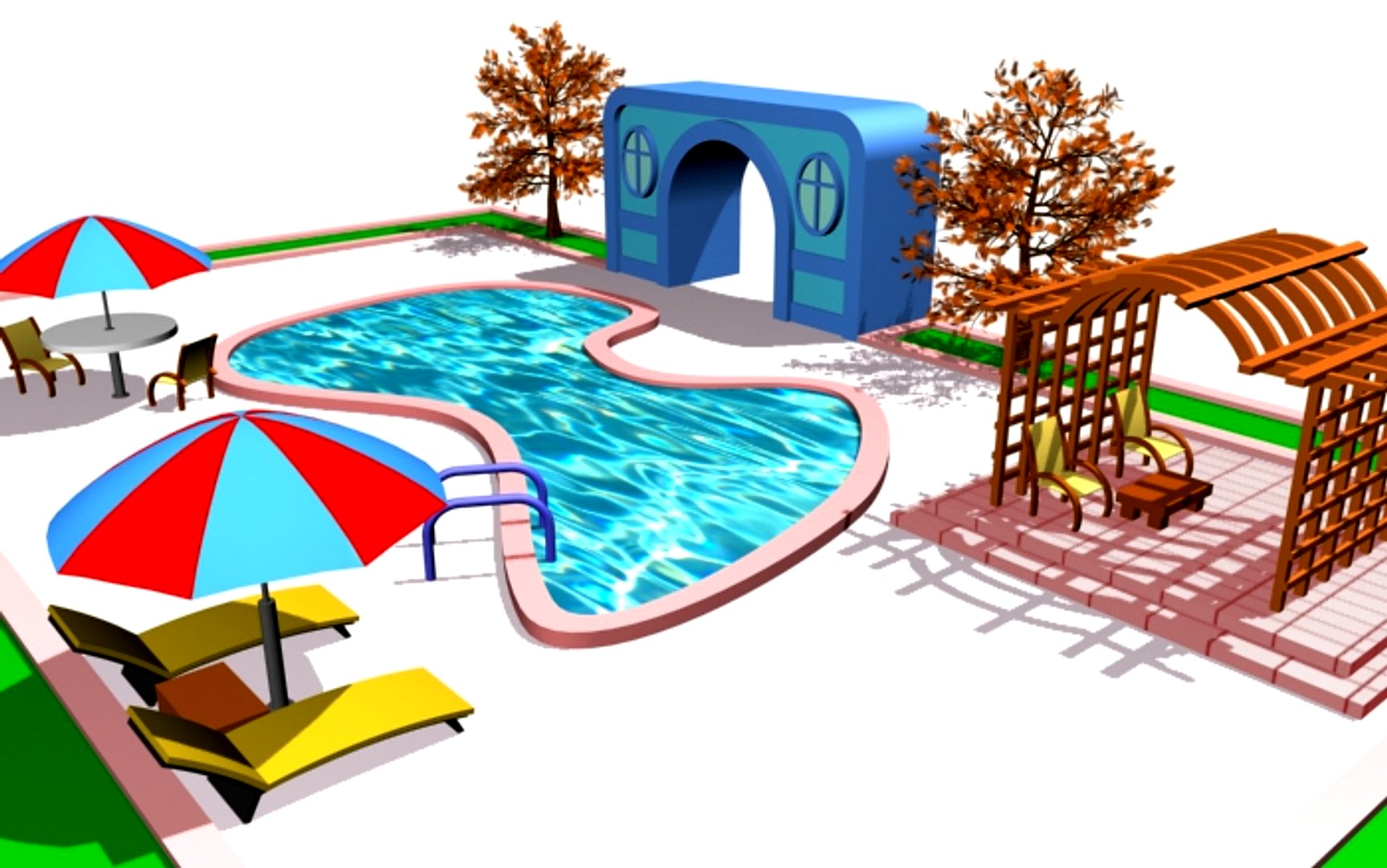 pool and other elements