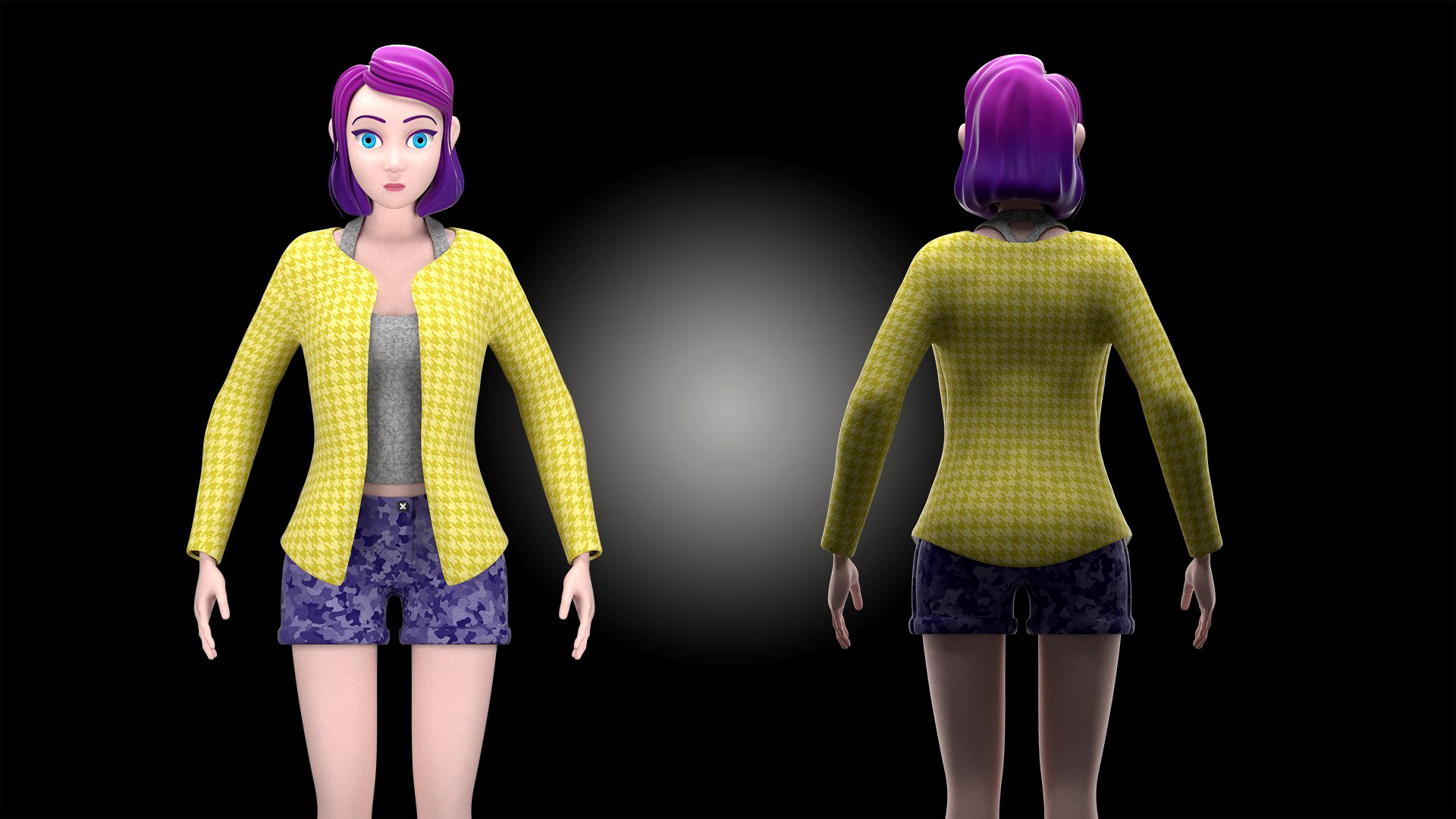 Blender 3D Female Character Modeling For Animation and Game - Blender 2.7x - Kelly