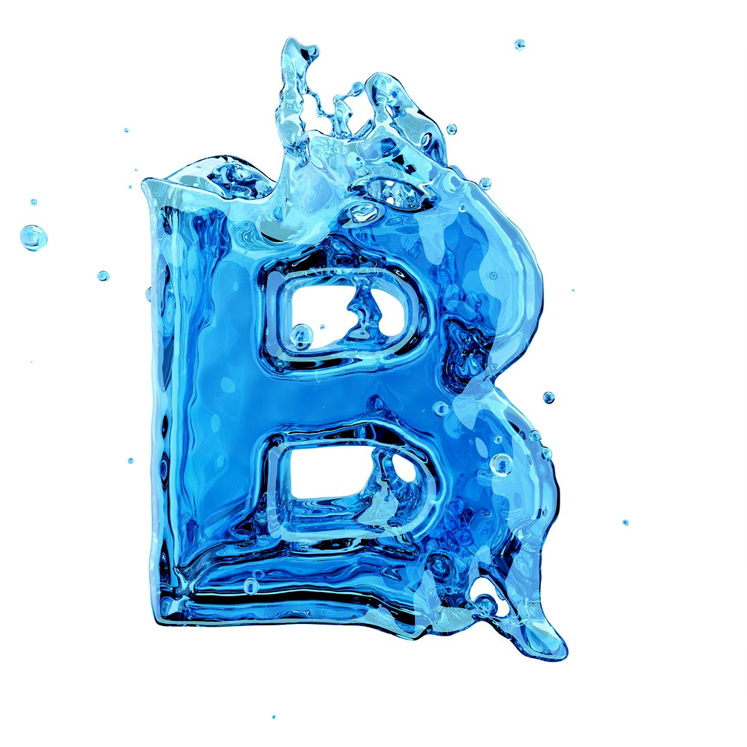 Liquid Letter B