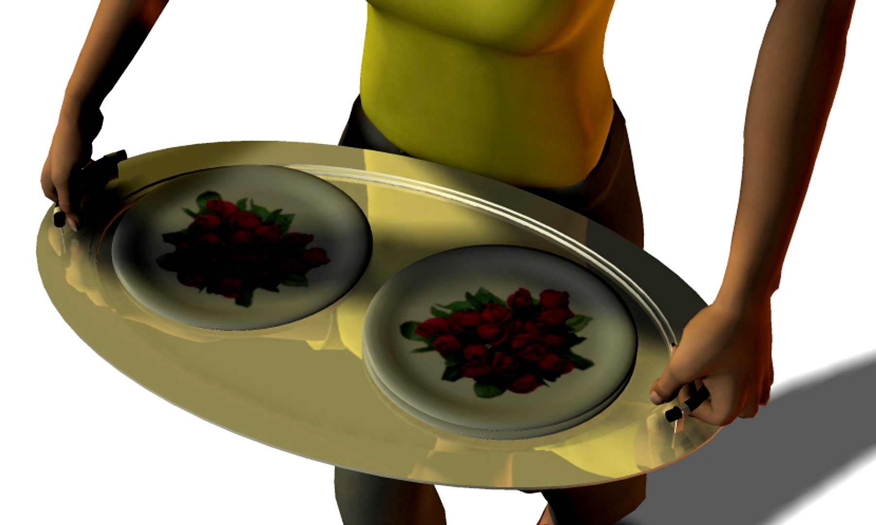 Silver Serving tray