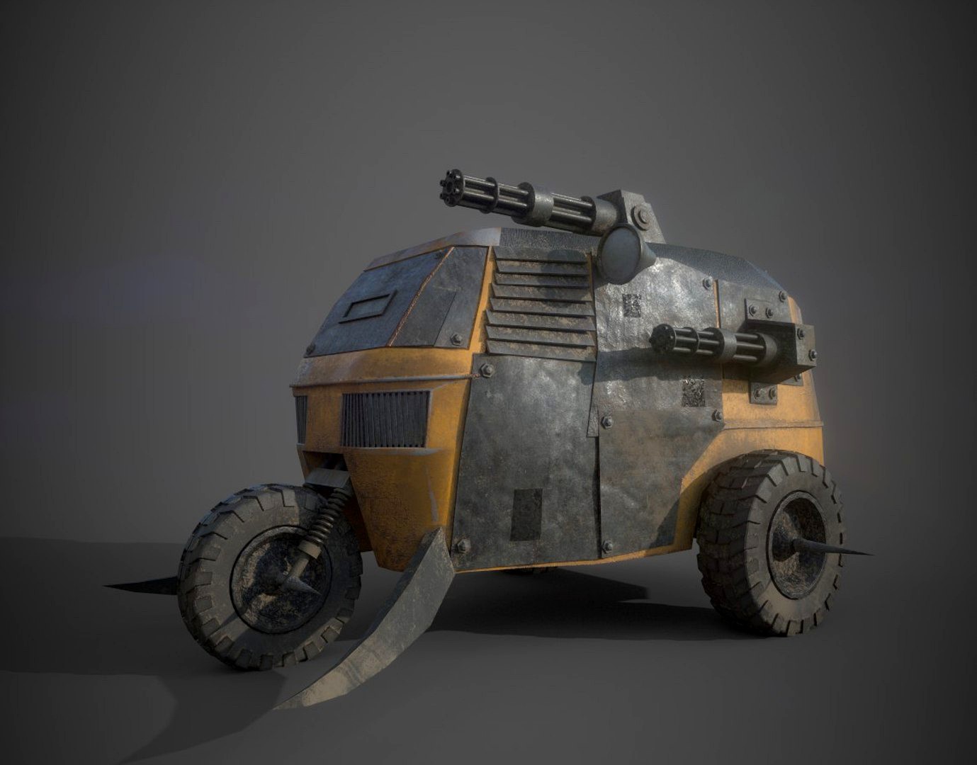 Post Apocalyptic Monster Tricycle