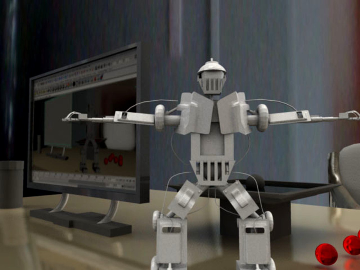 CG robot -Xtruder