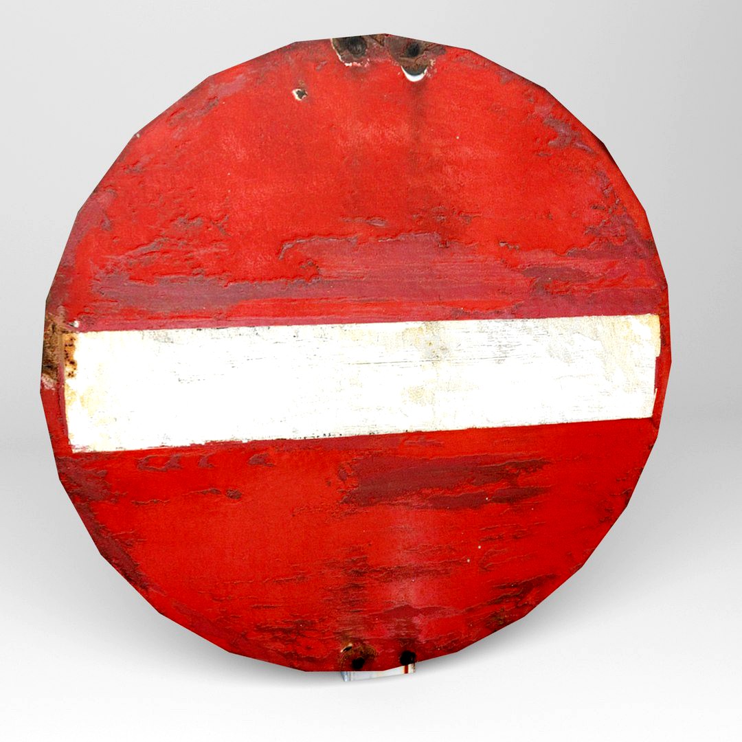 traffic sign no entry