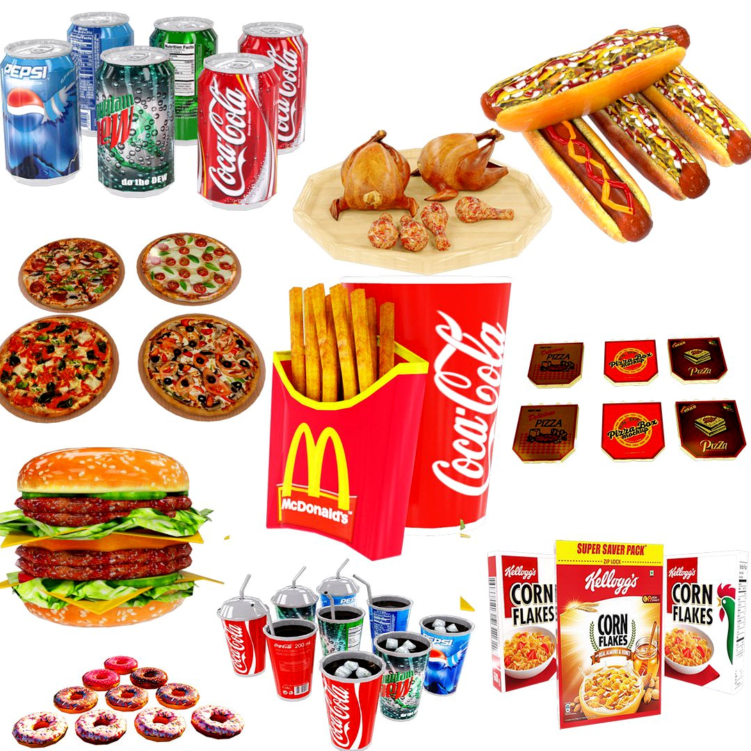 Fast Food Assets Collection