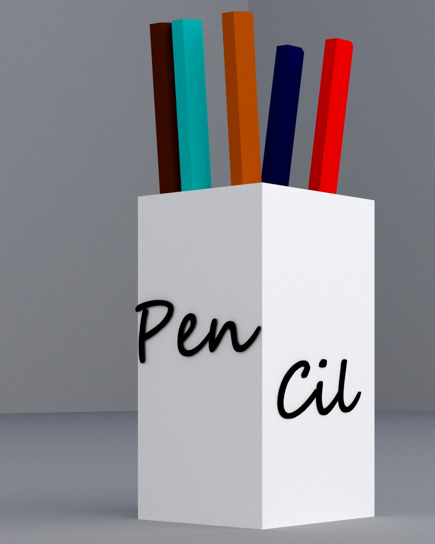Pen Holder- Pen Case  3D print model