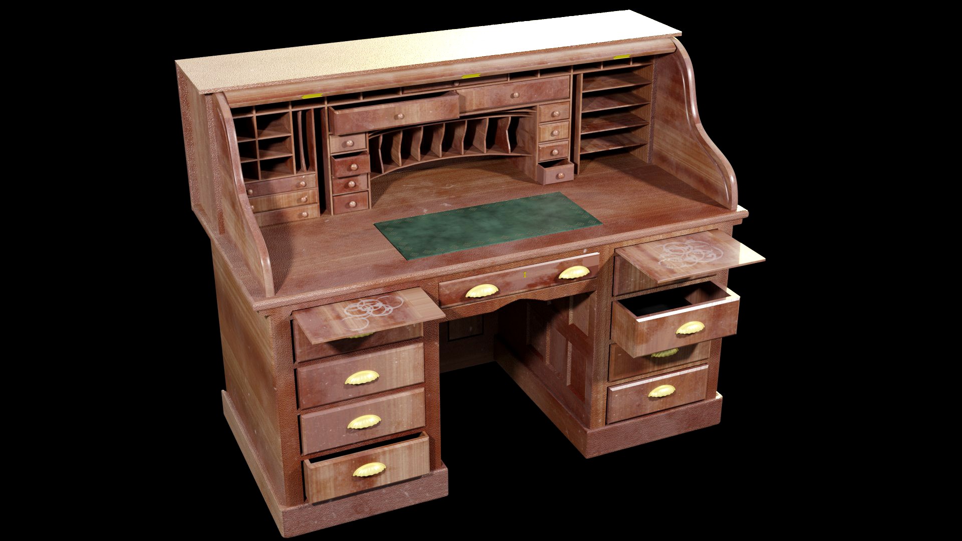 Scroll Top Desk