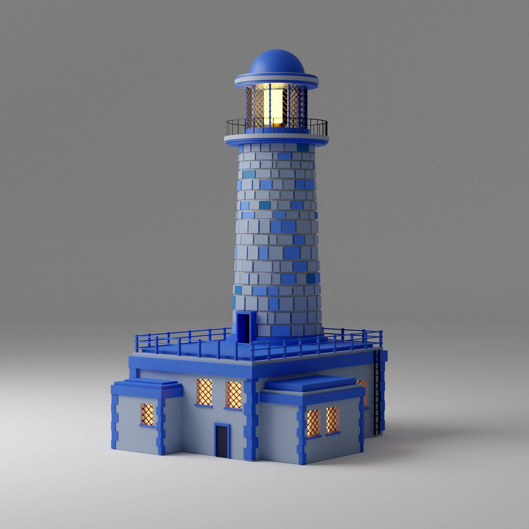 Lighthouse Stylised