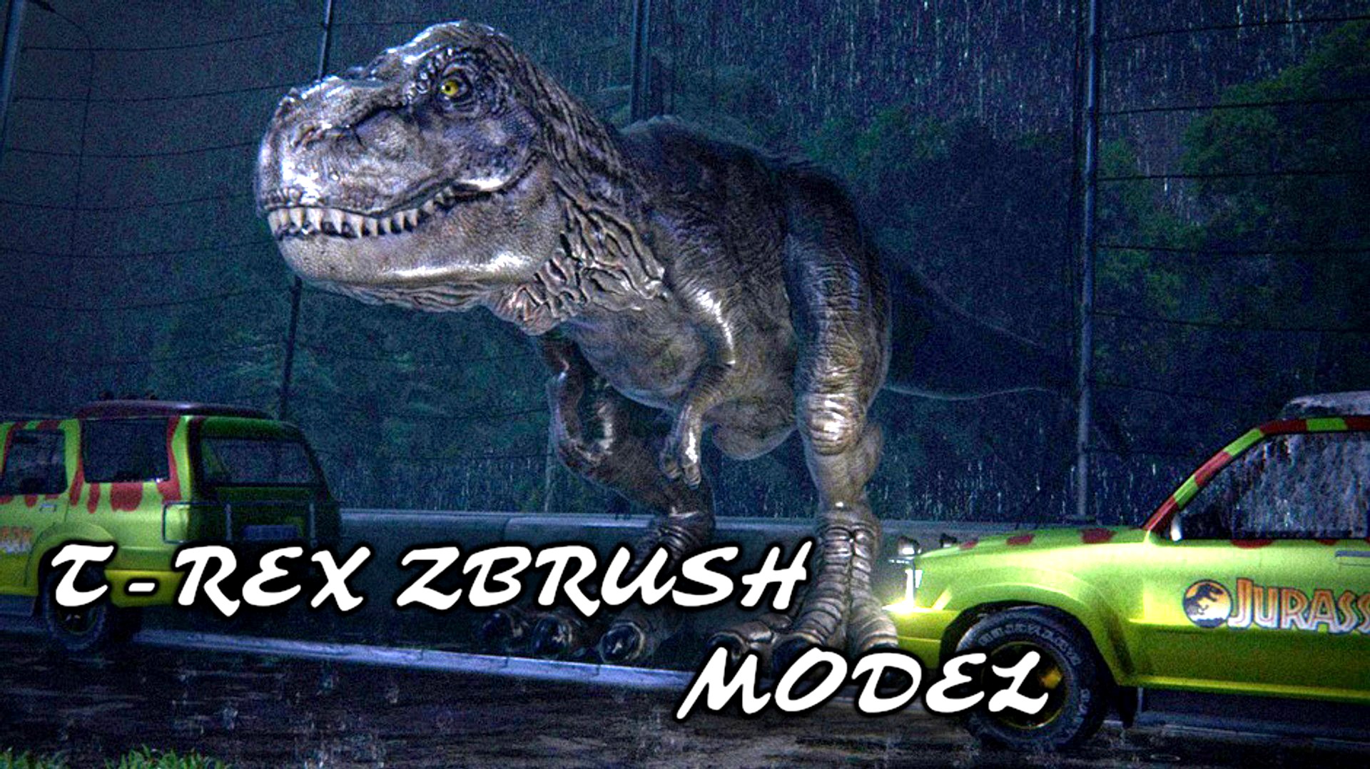 T-Rex Zbrush Model