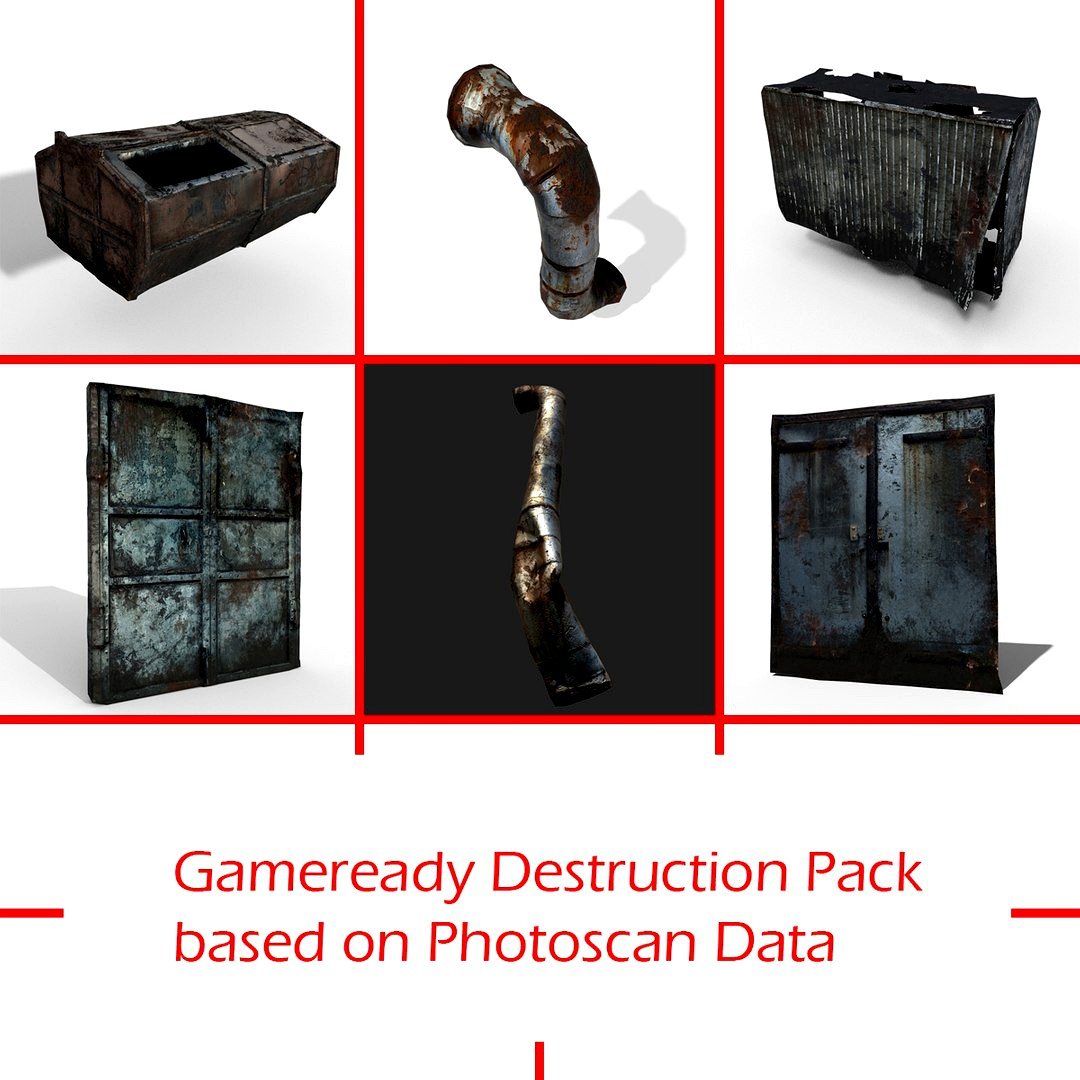 Destruction Pack (Photoscans)