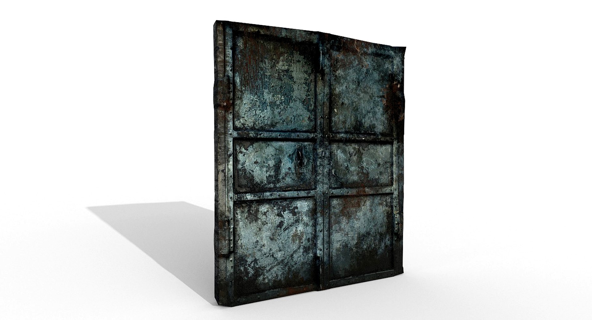 Doors rusted v1 (Gameready - Photoscan)