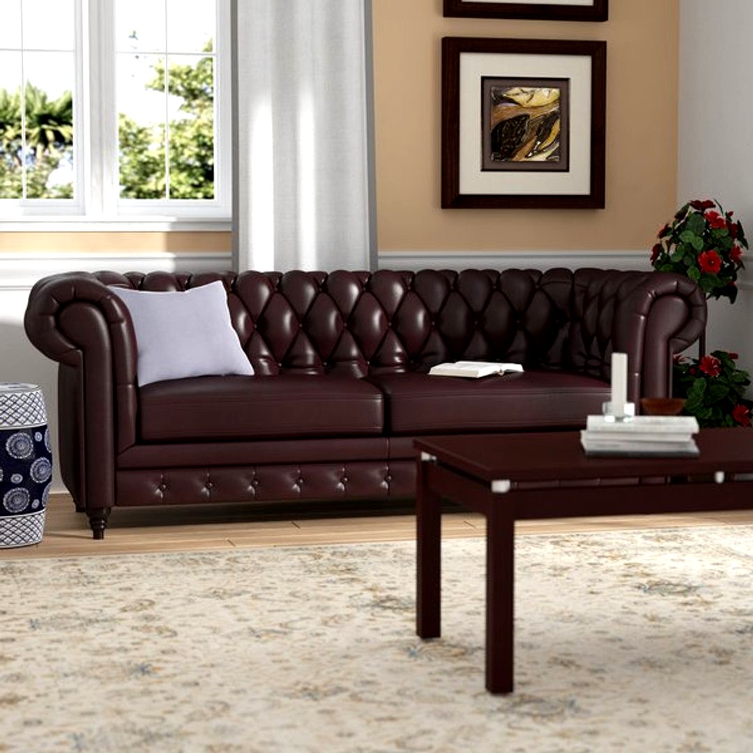 Kecper Leather Chesterfield Sofa