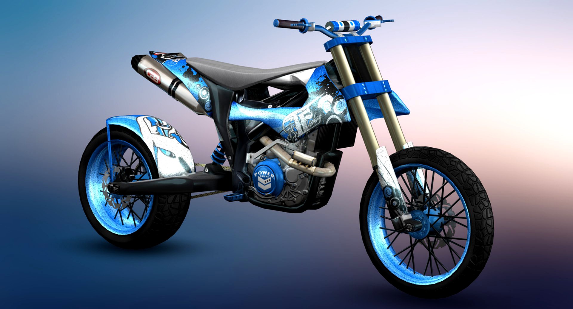 Dirt Bike - Hill Climbing