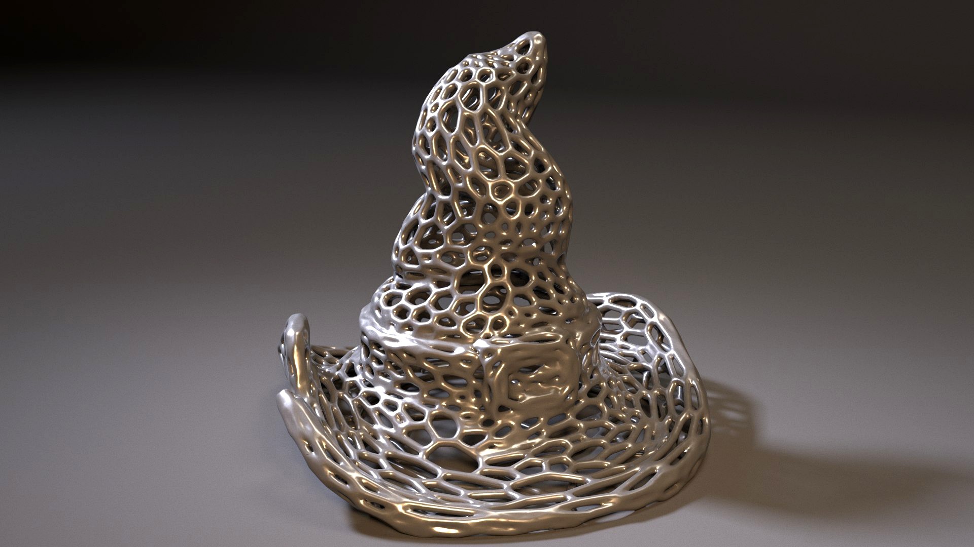 hat halloween voronoi