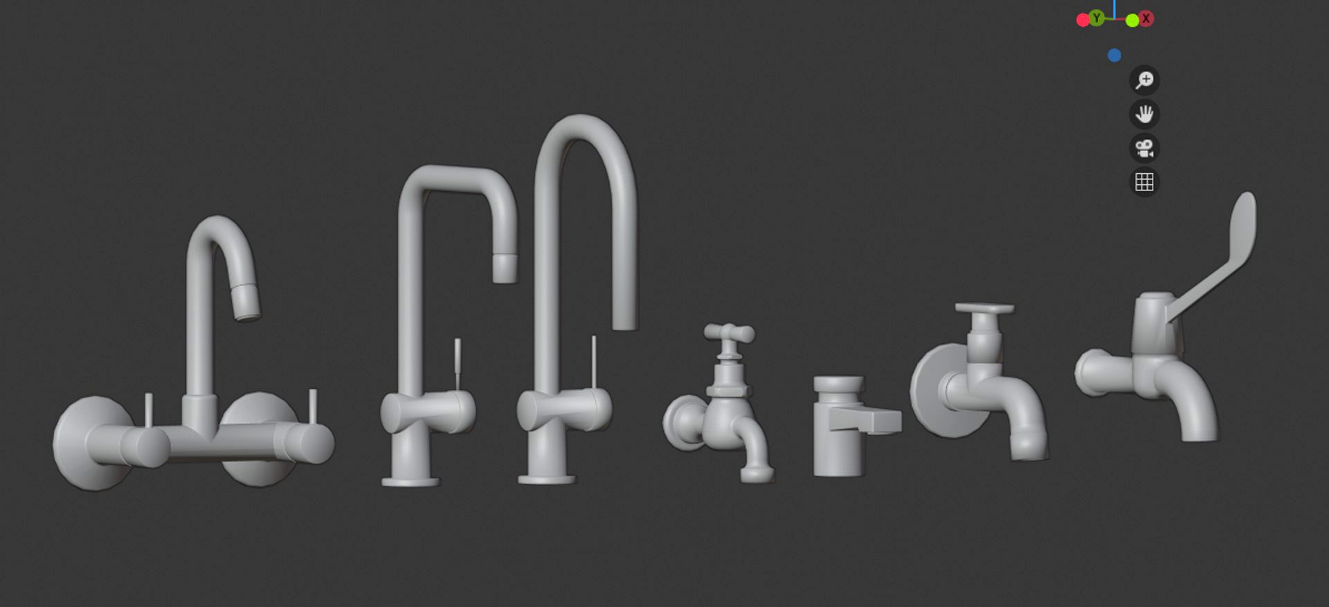 7 faucets