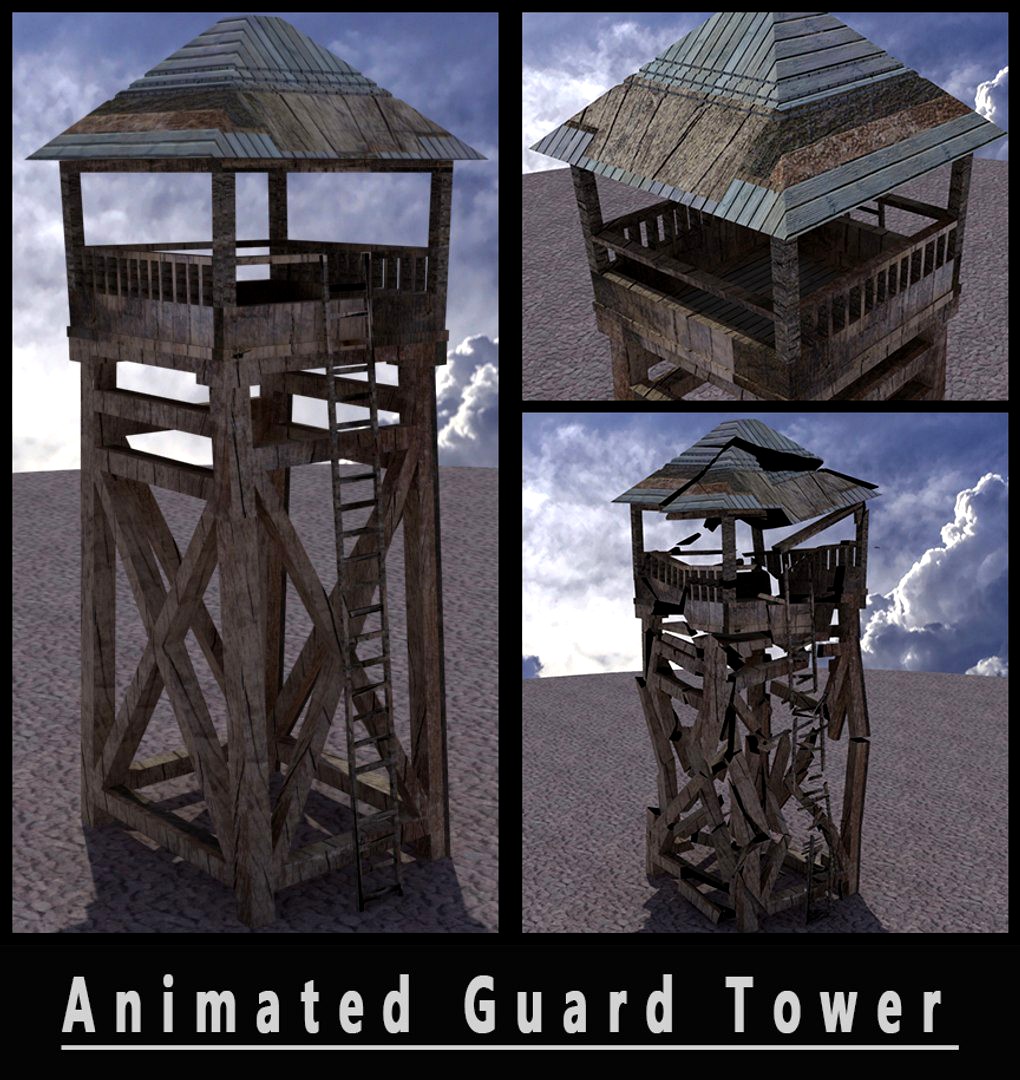 Animated Guard Tower