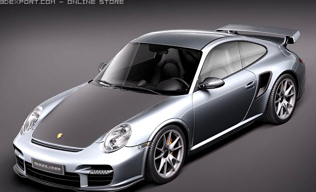 Porsche 911 GT2 RS 2011 3D Model