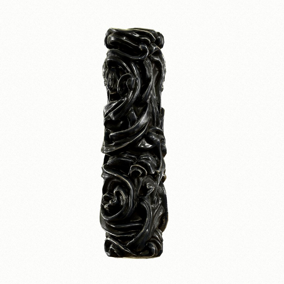 Medieval Column (metal painted dark)