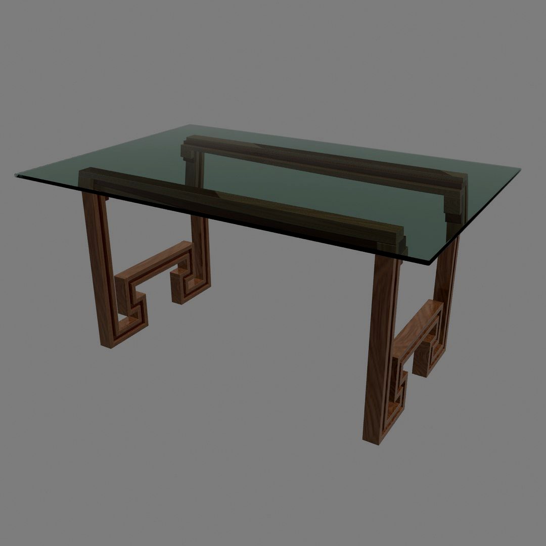 Greek Key Desk