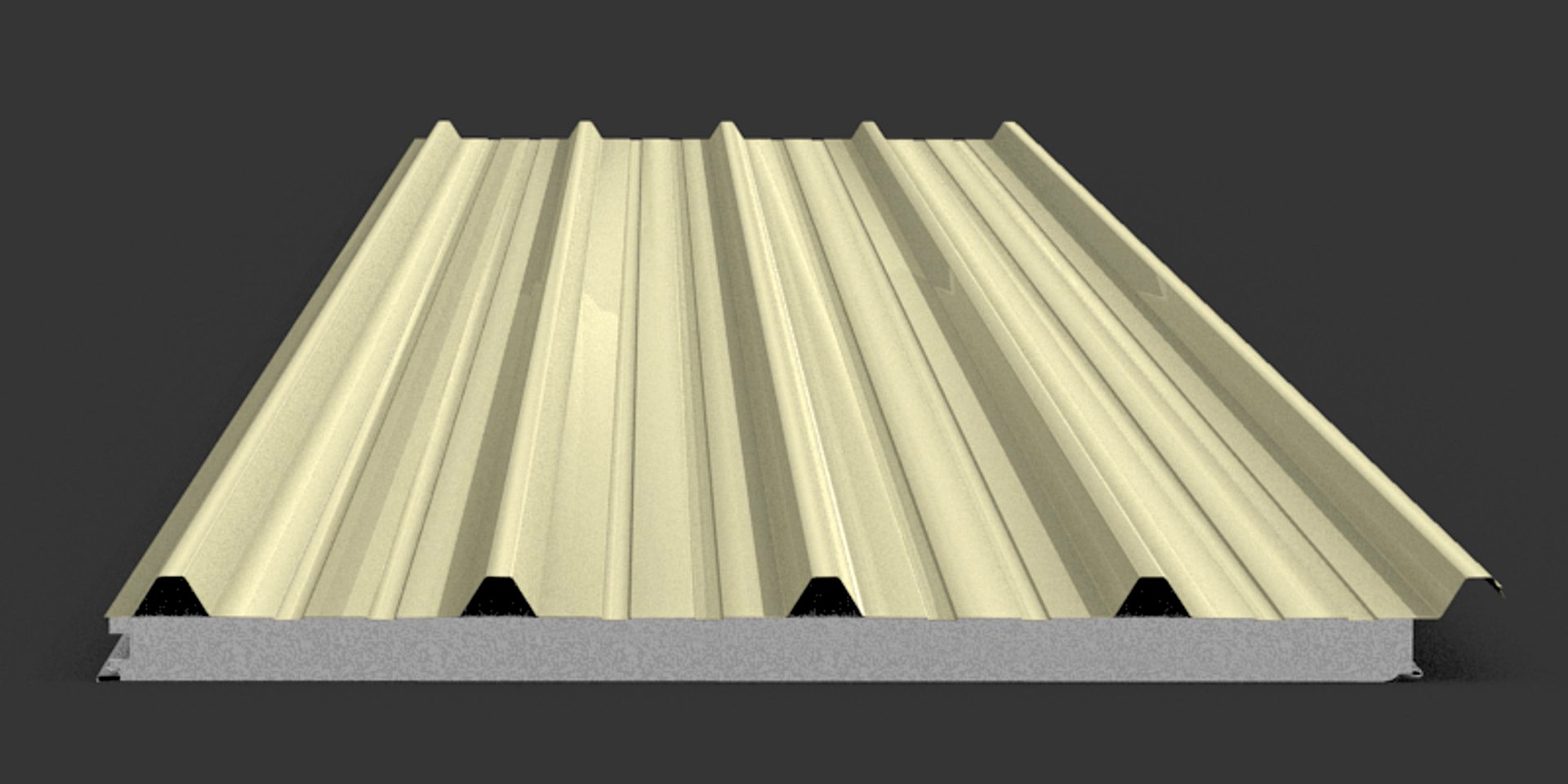 Trimdeck Insulated Roof 3D & 2D