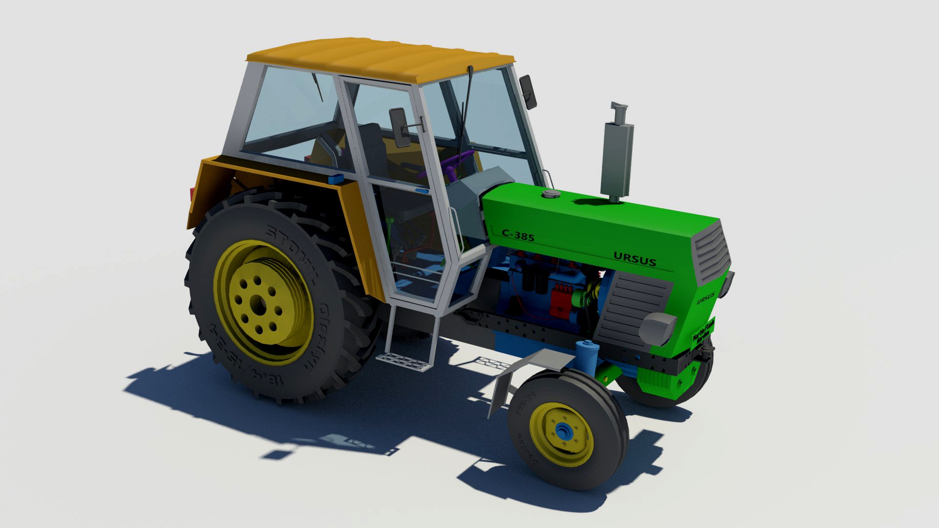 Ursus C-385 farm tractor