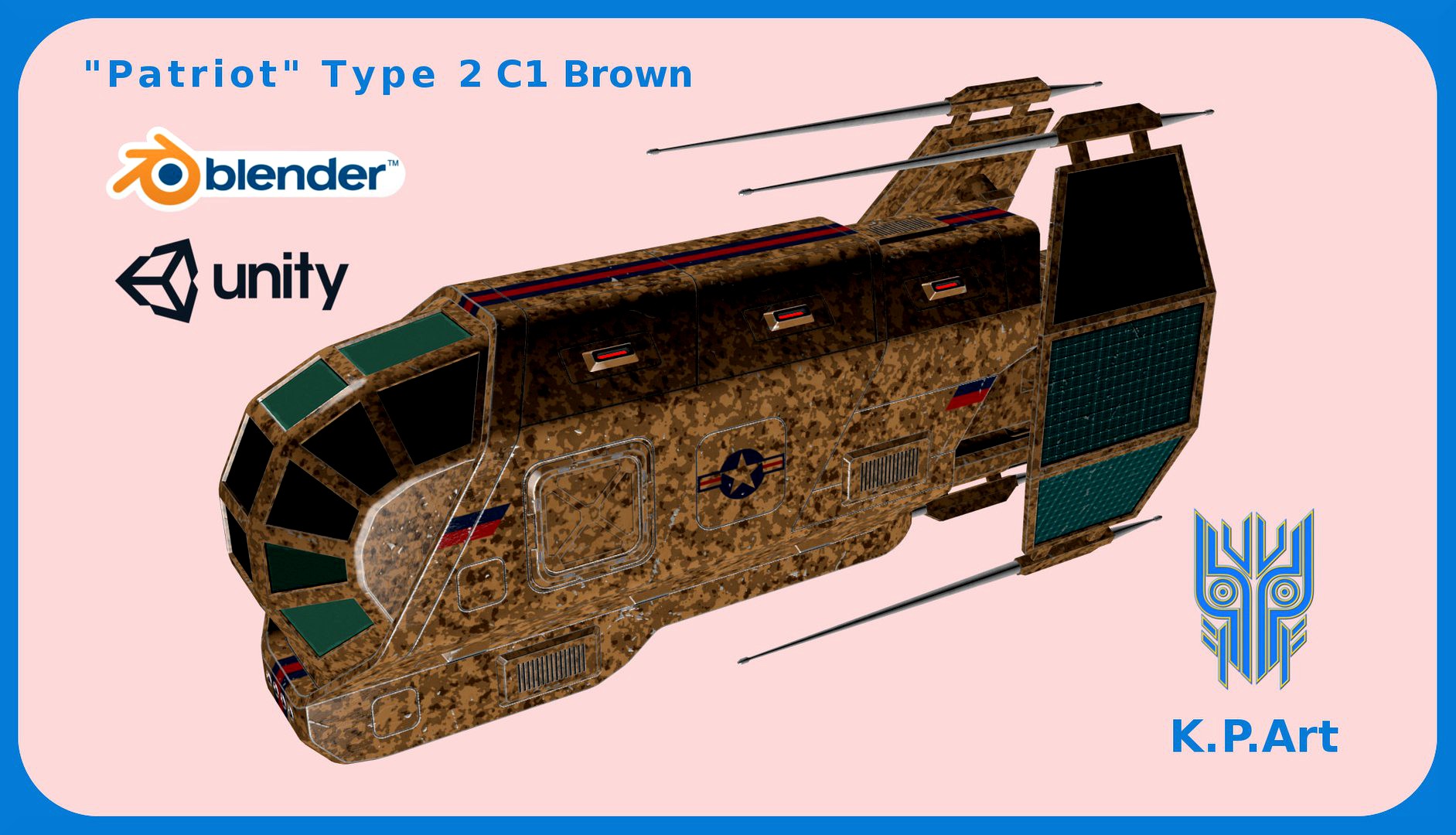Spaceship Patriot Type 2 C1 Brown