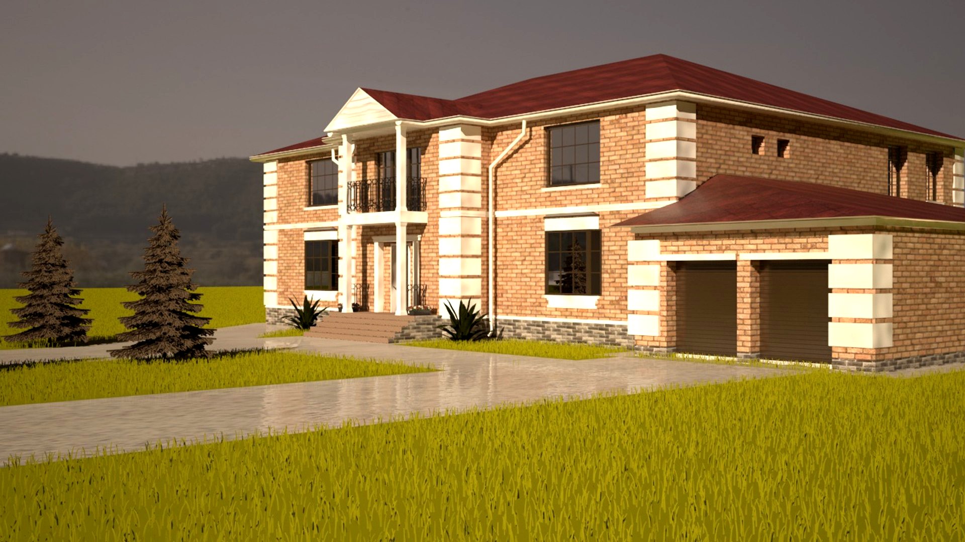Family country house