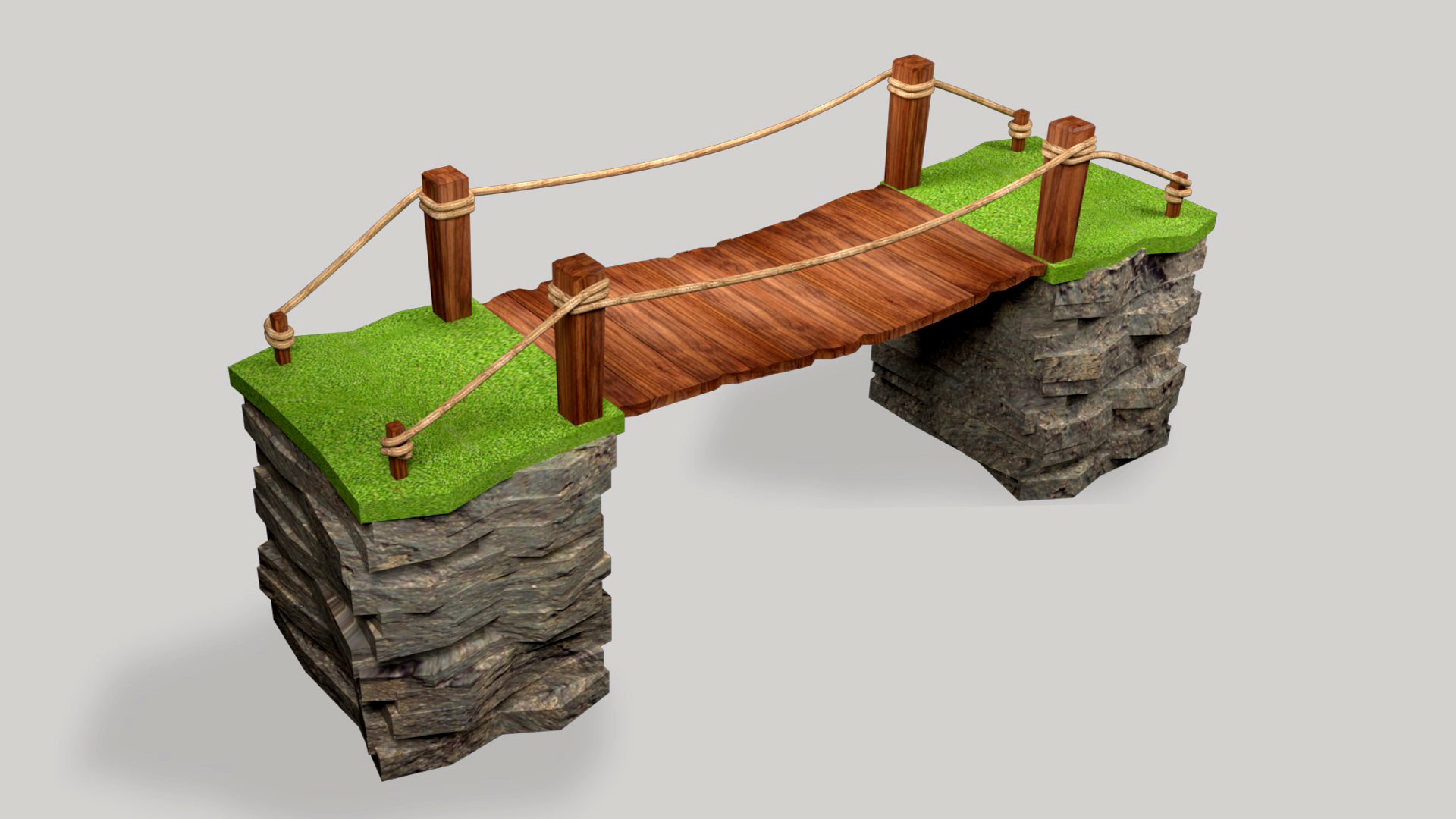 Bridge 3d model 3dprint