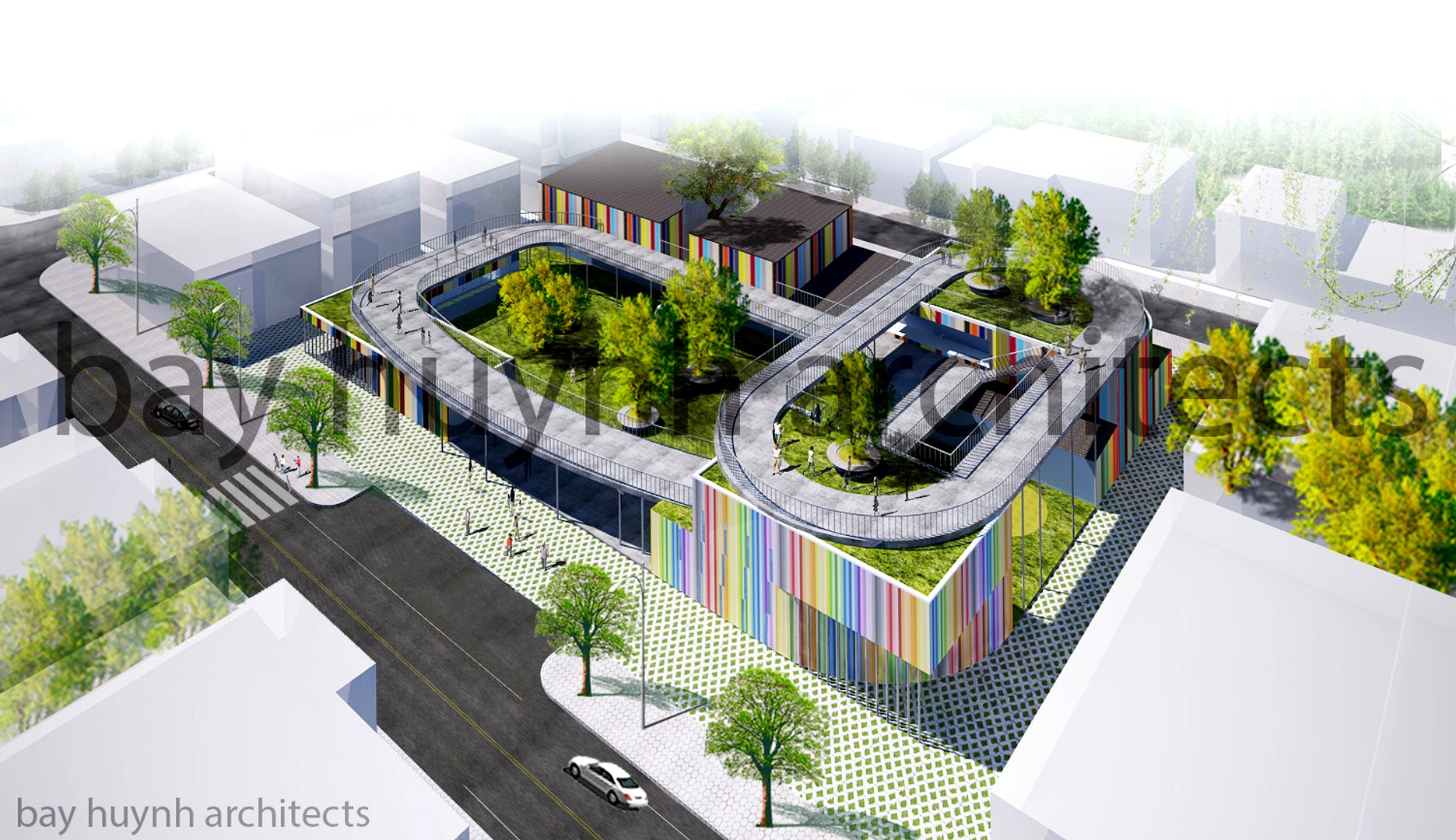 Colorful Kindergarten