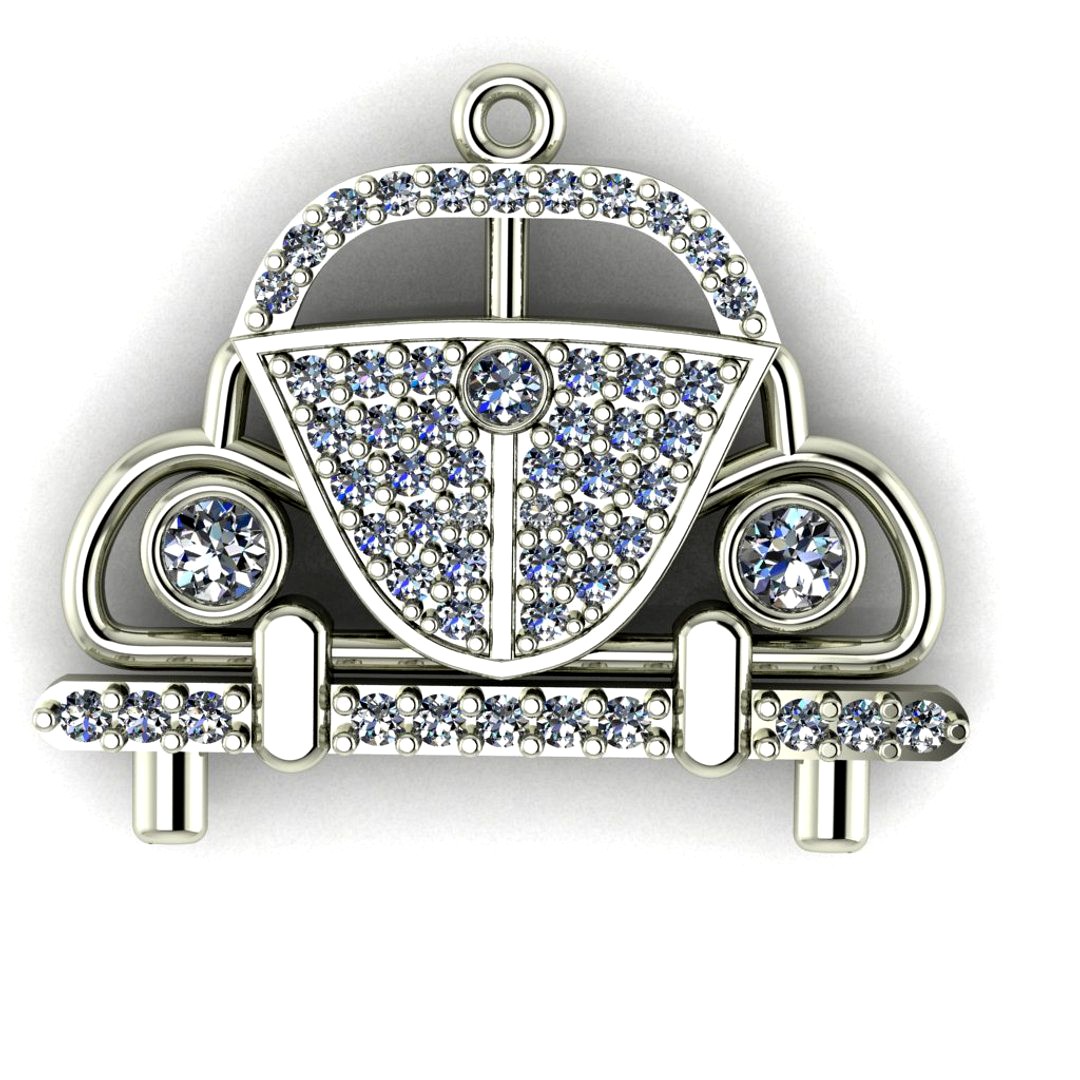 Beatle car pendant