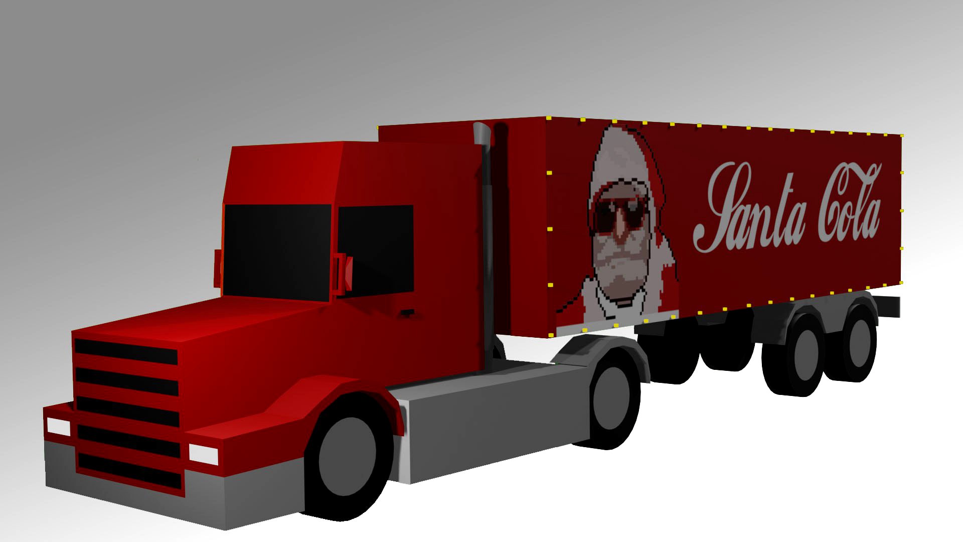 Christmas Cola Truck