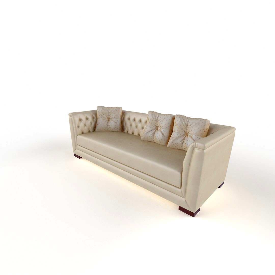 Classic Triple Sofa `141202`6C