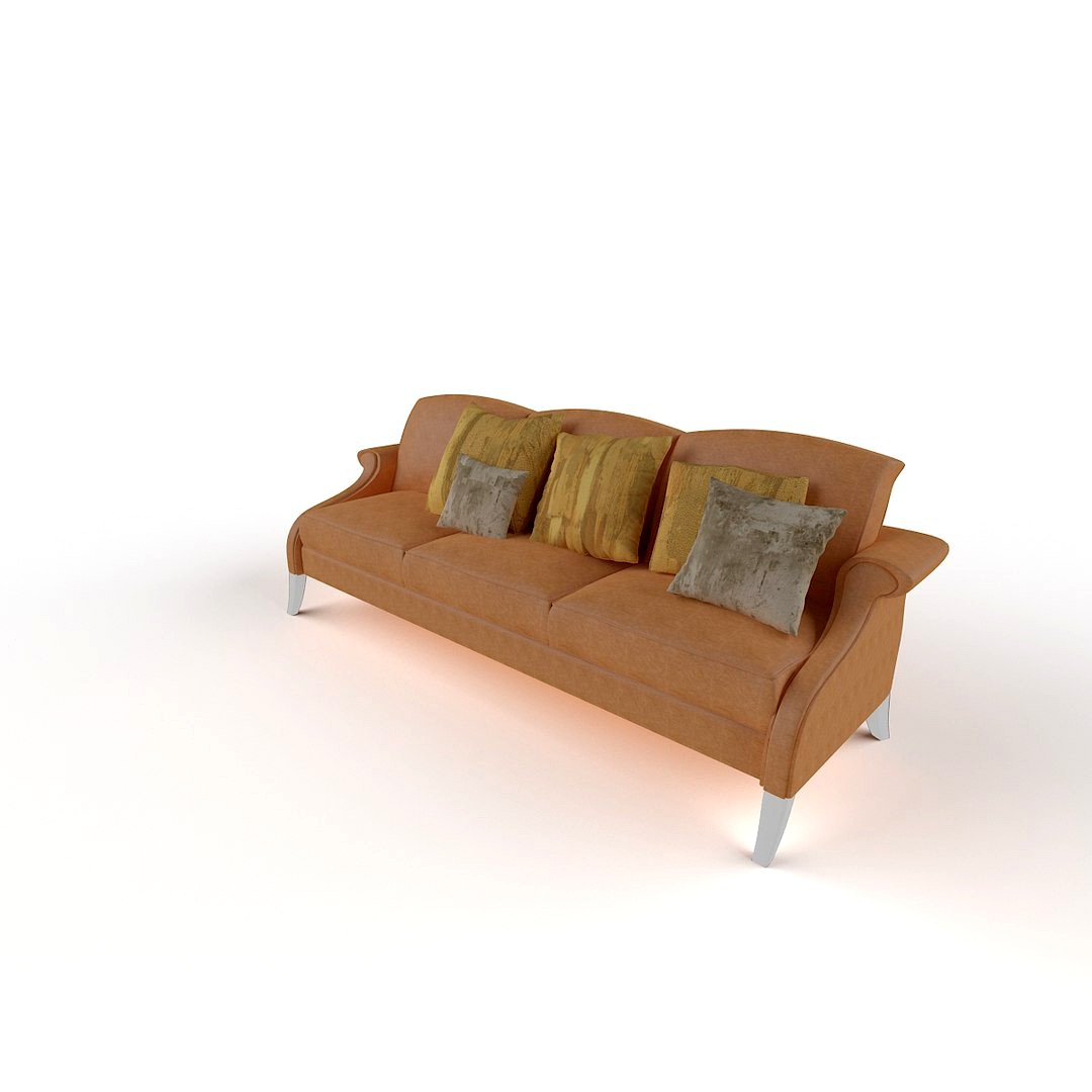 Modern Triple Sofa `141201`6A