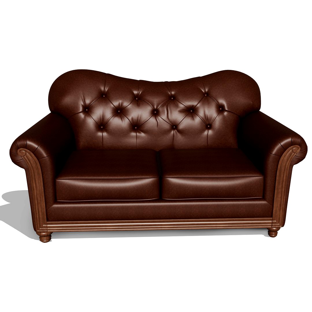 Stylish Two Seater Leather Sofa