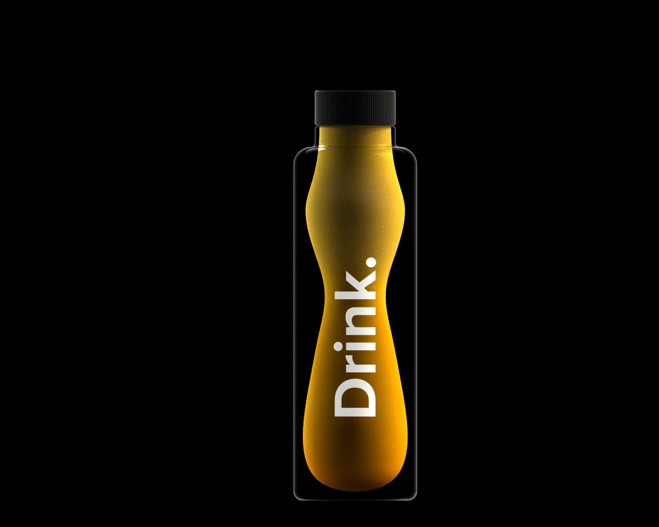 Double Wall Bottle - with text