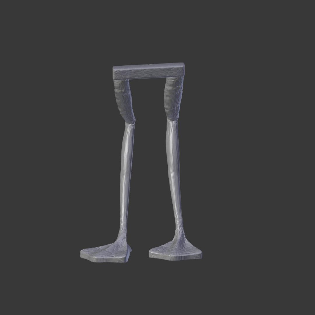 Stork Leg Lamp 3D Print Ready Model 3D print model