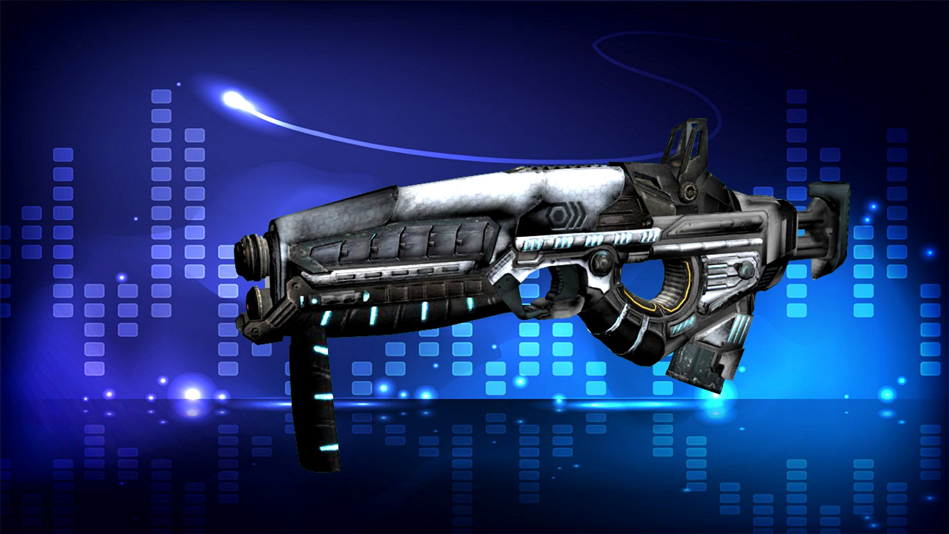 Sci-fi Submachine Gun