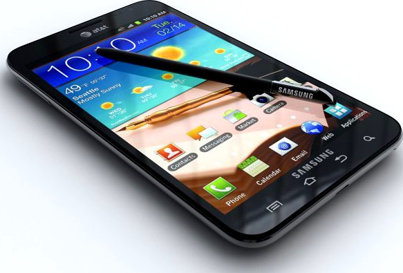 Samsung Galaxy Note i717 3D Model