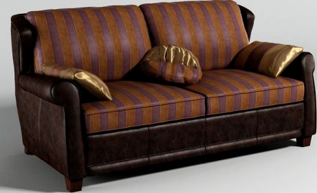 Sofa Franklin RoyBosh 3D Model