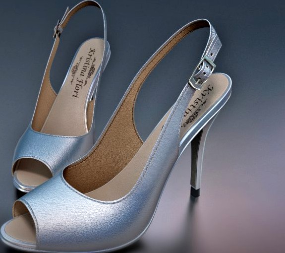 Shoes Kristina Flori 3D Model