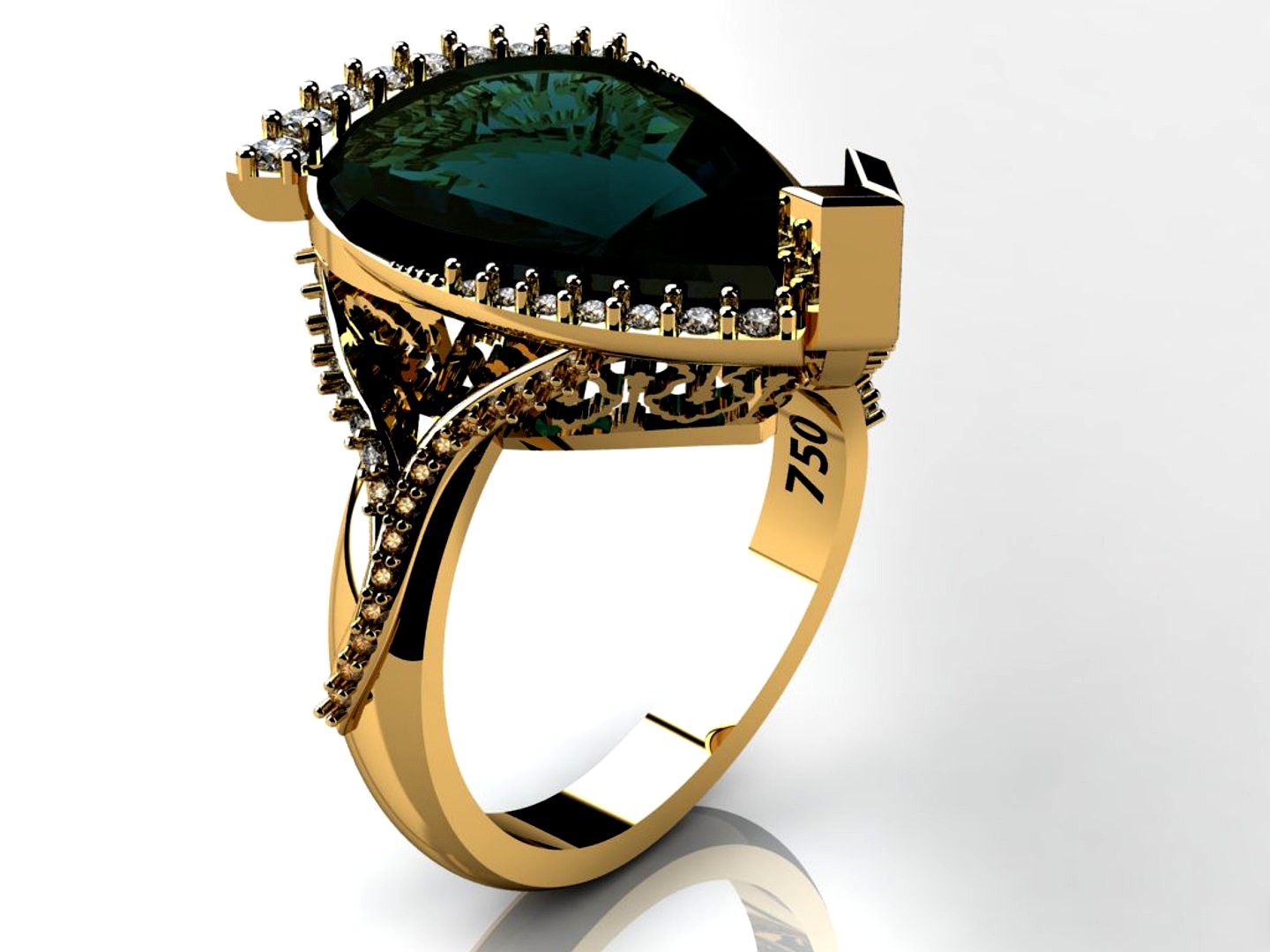 pear ring